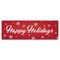 Signmission Happy Holidays Banner Concession Stand Food Truck Single Sided B-72-30085 - alternate 1